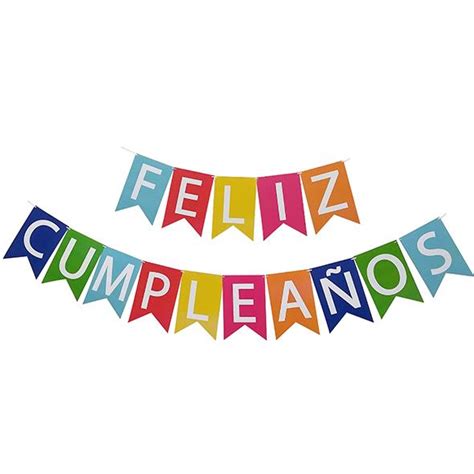 Letrero Feliz Cumpleaños Multicolor The Confetti Party