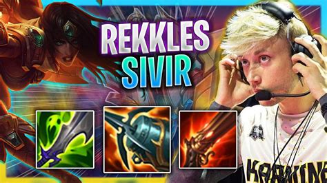 Rekkles Is So Clean With Sivir Fnc Rekkles Plays Sivir Adc Vs