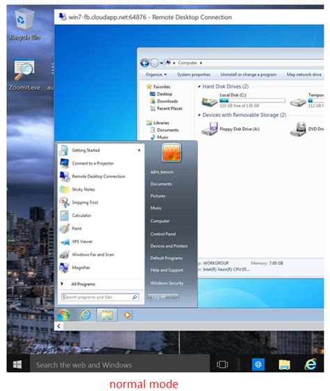 Remote Desktop Client Windows 10 Windows Mode