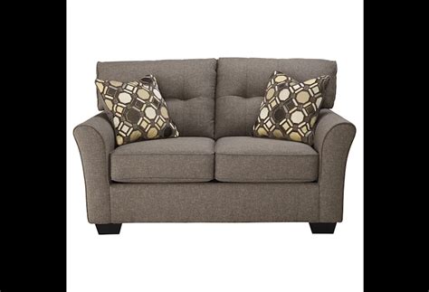 Signature Design By Ashley Tibbee Contemporary Loveseat With Tufted Back Rifes Home Furniture