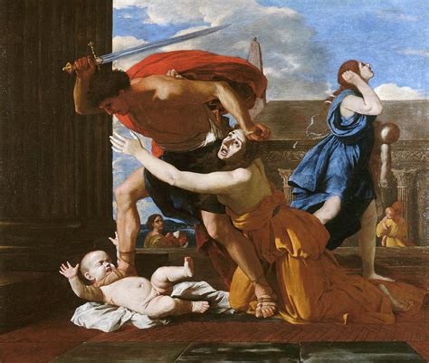 The Massacre Of The Innocents Painting By Nicolas Poussin Pixels