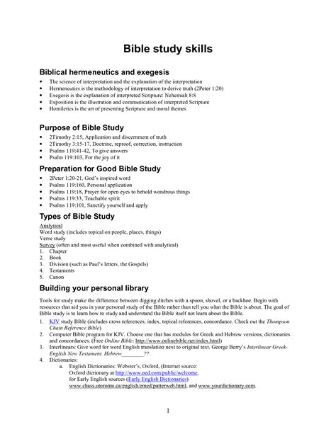15 Printable Teen Bible Study Worksheets