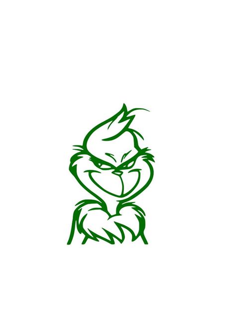 Download The Grinch SVG for Silhouette and Cricut by RnBSVGs on Etsy | Grinch face svg, Grinch, Cricut