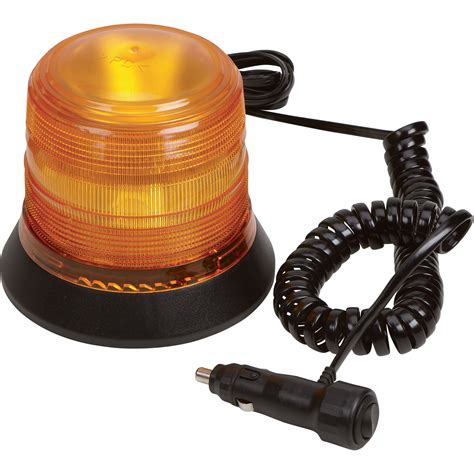 Ultra Tow Led Beacon Light — Amber Magneticpermanent Mount Northern