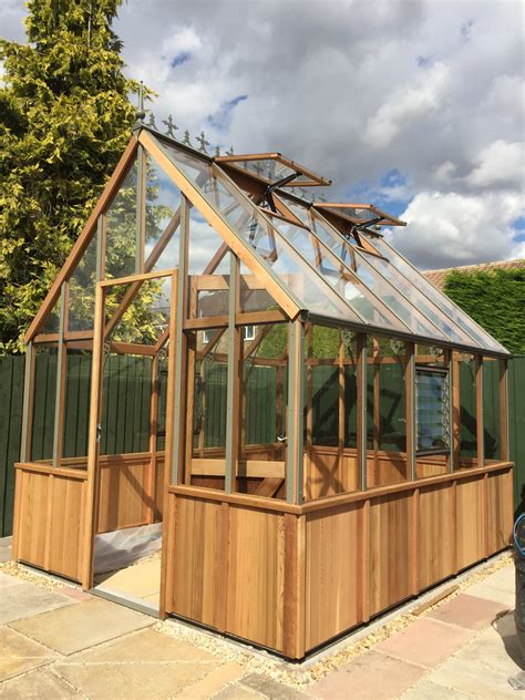 Our greenhouse design team has been hard at work creating a new feature greenhouse, the parkside. Cheltenham Victorian Greenhouse (8'8" x 10'6") - Alton ...