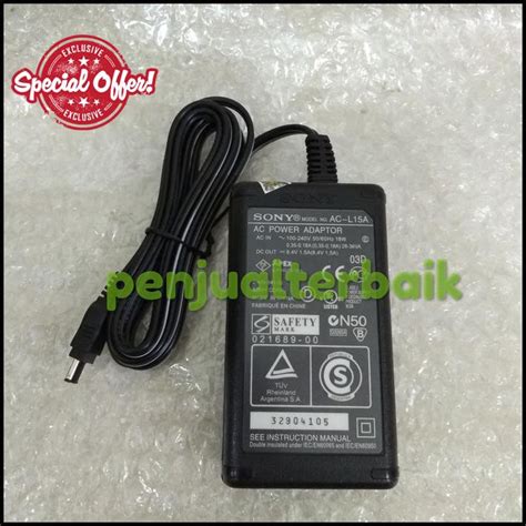 jual adaptor charger handycam sony hxr mc2500 ready stock shopee