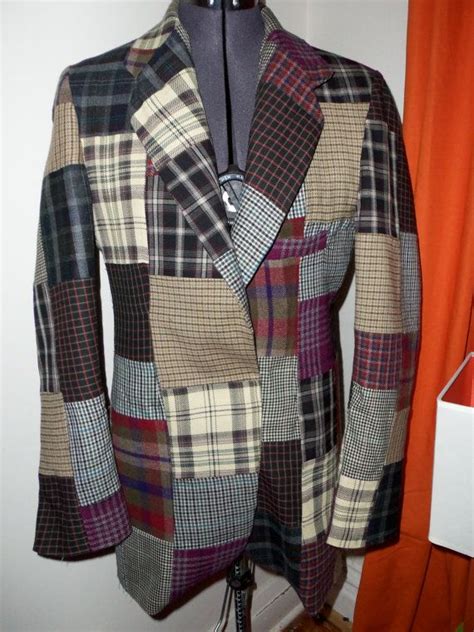 Custom Made Mens Patchwork Jacket By Jacxwardrobe On Etsy 65000