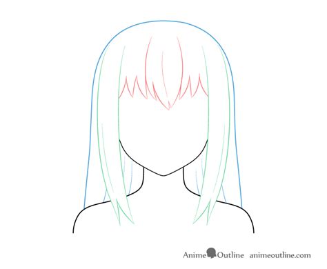 Check spelling or type a new query. How to Draw Anime and Manga Hair - Female - AnimeOutline
