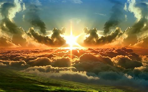 Sun Clouds Wallpapers Top Free Sun Clouds Backgrounds Wallpaperaccess