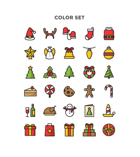 Free Download Christmas Icons Webdesigner Depot Christmas Icons