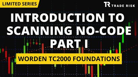 Worden Tc2000 Introduction To Scanning — No Coding Required Part I
