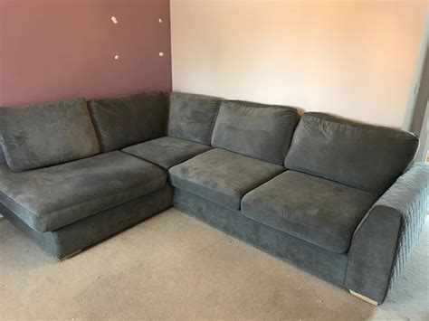 Dfs Corner Sofa In Charcoal Grey In Hethersett Norfolk Gumtree