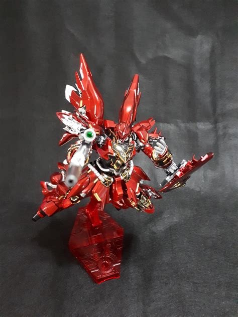 Rg Sinanju Fully Painted Rgunpla