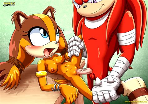 Xbooru Bbmbbf Knuckles The Echidna Mobius Unleashed Palcomix Sega