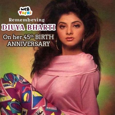 Remembering Divya Bharti On Her 45th Birth Anniversary We Will Miss