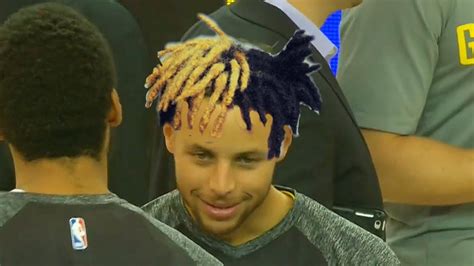 Maybe you would like to learn more about one of these? Stephen Curry NEW HAIR ROAST! - YouTube