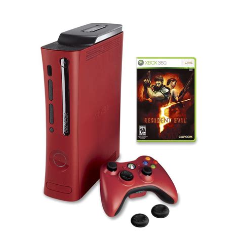 Xbox 360 Resident Evil 5 Elite Red Console 120gb From 2p Gaming