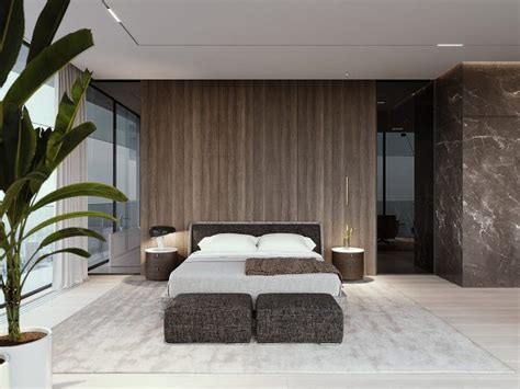 Luxury Modern Interior With Unified Wood Clad Decor ...