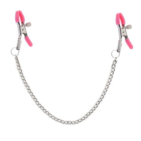1pc Nipple Clamp With Chain Nipple Clips Bdsm Toy Kink Fetish Erotic Wear Body Clamps Bondage