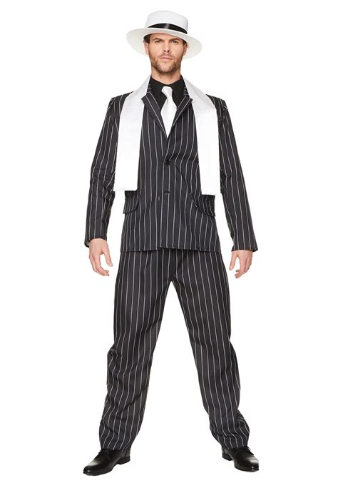 Kids 20s Gangster Pinstripe Suit Costume Ubicaciondepersonascdmxgobmx