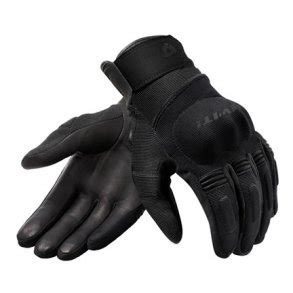 Comfortable goat leather with soft padded palm and hard knuckle protection. Rev'it Handsker