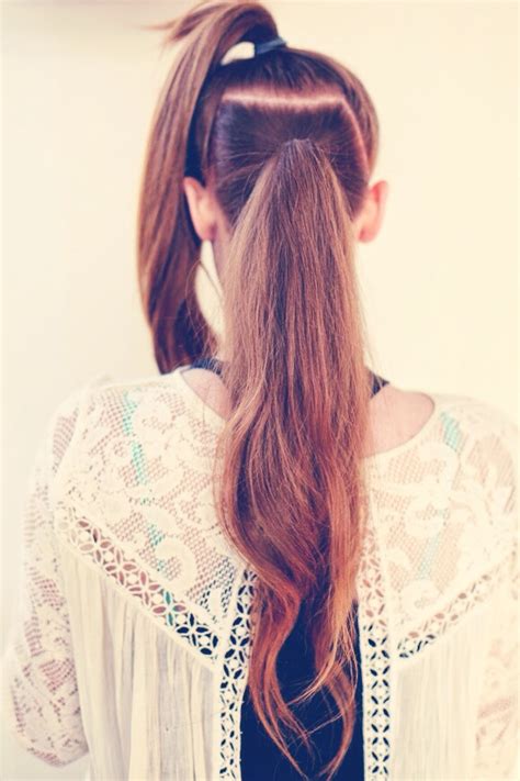 How To Make Your Ponytail Look Longer And Fuller Musely