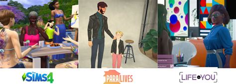 The Sims 4 Vs Paralives Vs Life By You Similar Yet Different