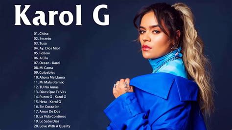 Karol G Album Completo 2021 Karol G Sus Mejores Éxitos 2020 Best Songs Of Karol G Youtube
