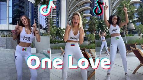 One Love Tiktok Dance Challenge Compilation Youtube