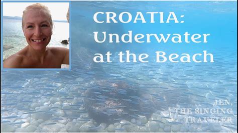 croatia underwater at the beach youtube