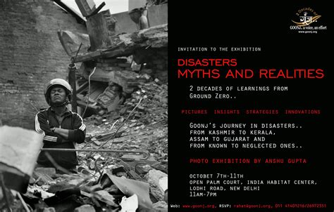 Disasters Myths And Realities Goonj