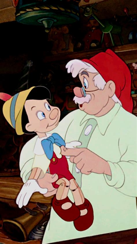 Pinocchio And Mr Geppetto Pinocchio Pinocchio Disney Walt Disney