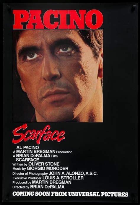 Scarface 1983 Scarface Movie Scarface Scarface Poster