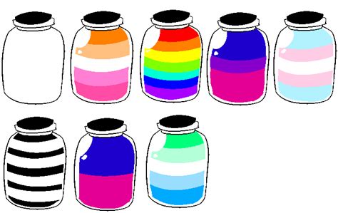 Pride Month Gay Jars Templates By Josilyne Twigg On Deviantart