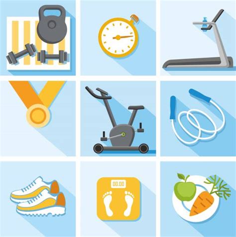 Best Gym Equipment Illustrations Royalty Free Vector Graphics And Clip