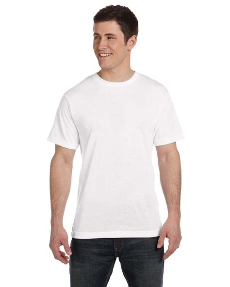 Ethicstar ltd is offering white sublimation t shirts in both men's t shirts as well as code js001: Sublivie S1910 Men's Sublimation Polyester T-Shirt