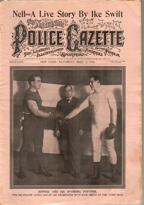 The National Police Gazette May 7 1910 National Police Police National