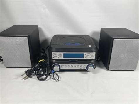 Gpx Horizontal Amfmcd Player Hc221b Micro System Clock Radio Alarm