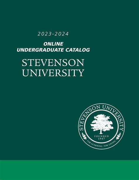 Stevenson University Smartcatalog