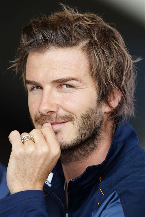 #menshair #longhair #lucasantangelohey.link to david beckham interview w/ robin james: Beckhamly-Played, David Beckham - Go Fug Yourself