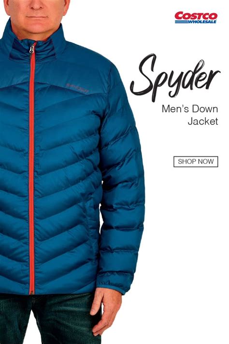 Spyder Mens Down Jacket Video Video Jackets Men Fashion Spyder