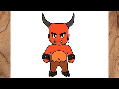 Como Dibujar A Red Demon De Stumble Guys Paso A Paso Youtube