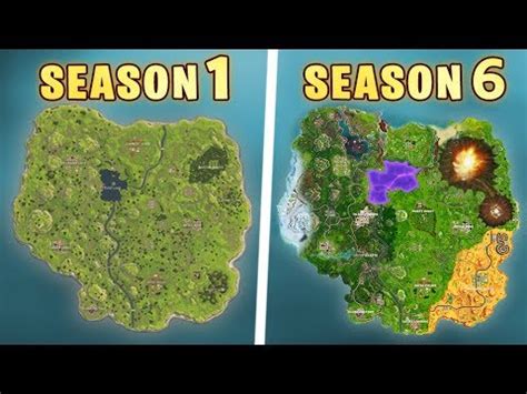 However, some of these might give you a fright, so only play. Evolution of the entire Fortnite map - YouTube