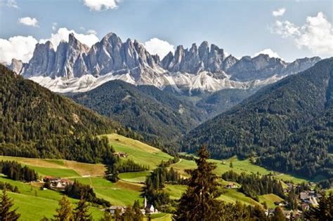 Val Di Funes Paesaggio Italy Natural Landmarks