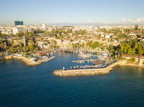La Turquie Ville Dantalya Port Photo Stock Image Du Asie