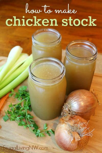 How to Make Homemade Chicken Stock | Recipes