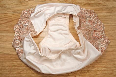 vintage japanese nylon shiny slippery pretty cute cream hipster panty small ebay