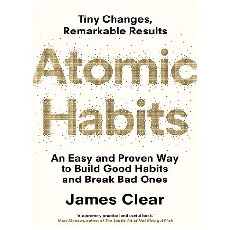 Atomic Habits Uk Isbn 9781847941831 By Author Clear James Shopee