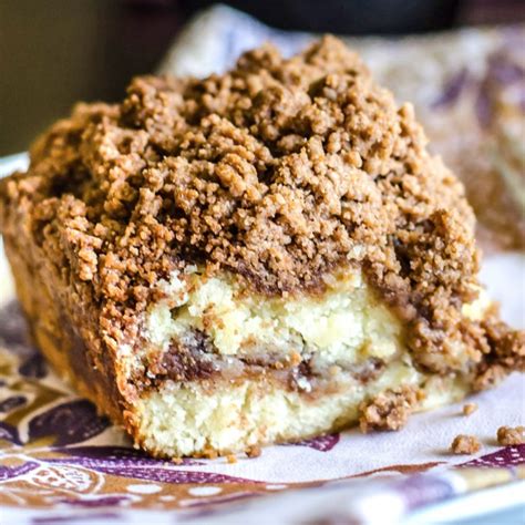 Cinnamon Coffee Cake With Streusel Crumb Topping • Go Go Go Gourmet