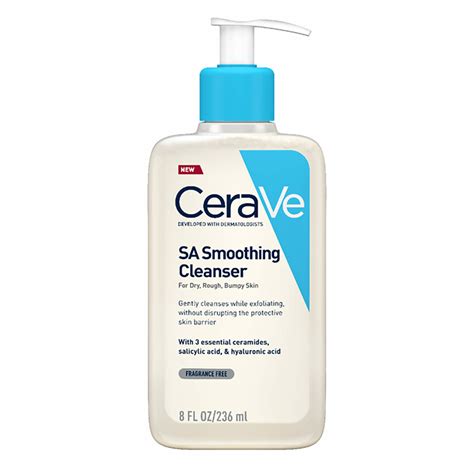 CeraVe SA Smoothing Cleanser 236ml - Skinora